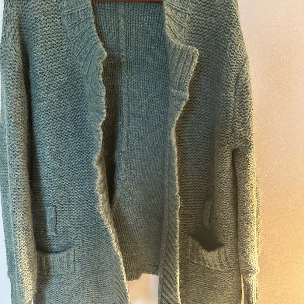 Cozy Green Women's Sweater
